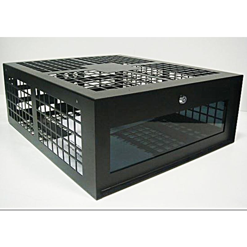 Slim Steel Case for CCTV Recorder Vented Lockable