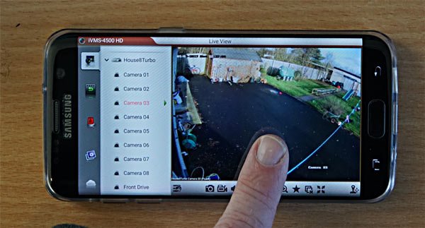 iVMS-4500 Mobile App Sample Image HIKVision